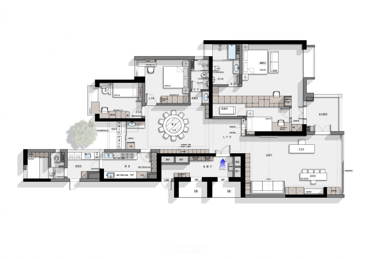 中海觀園 268平方
