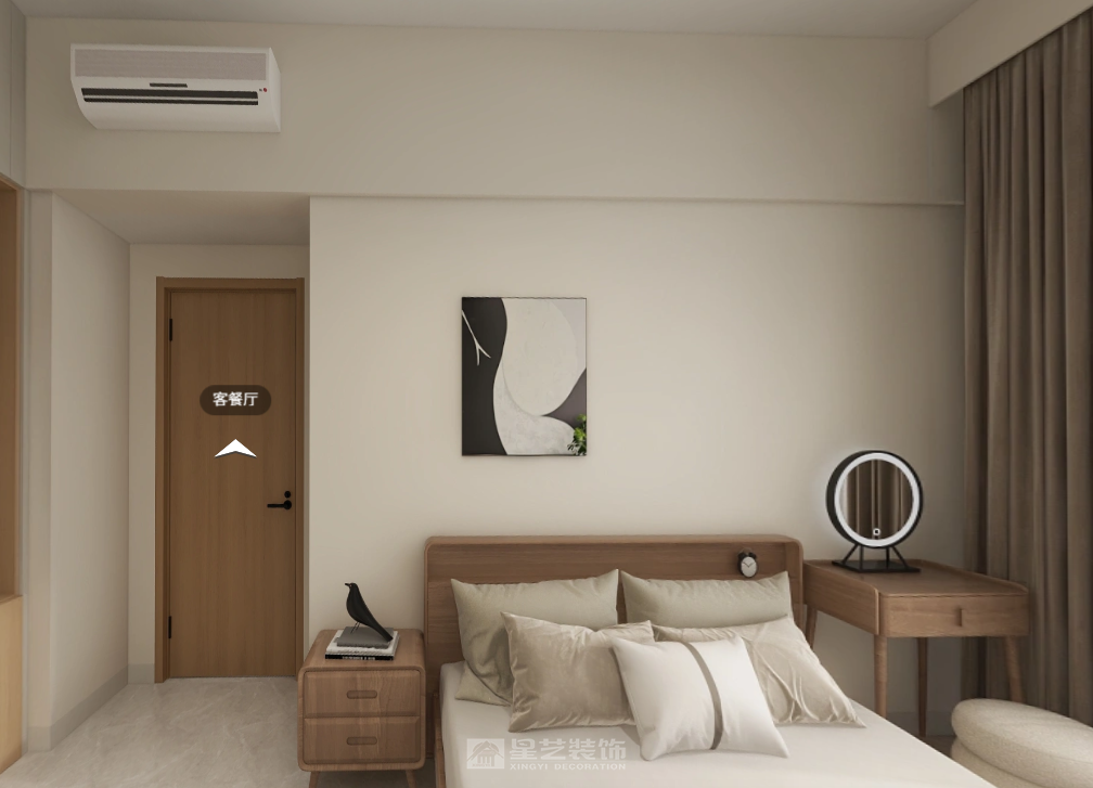 海珠區(qū) 現(xiàn)代原木風(fēng) 黎居